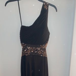 Black and Gold Prom/Formal Gown